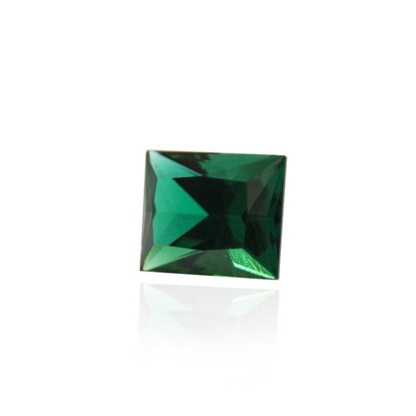 гидротермальный выращенный изумруд hydrothermal emerald замбийский изумруд форма камня багет огранка принцесса
