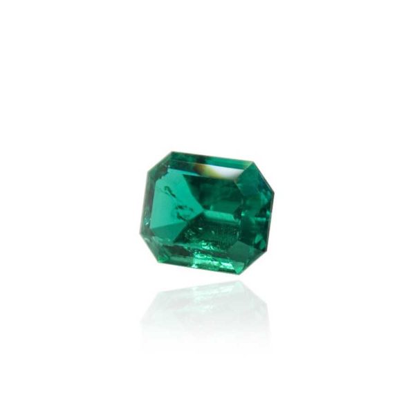 гидротермальный выращенный изумруд hydrothermal emerald замбийский изумруд форма октагон ступенчатая огранка