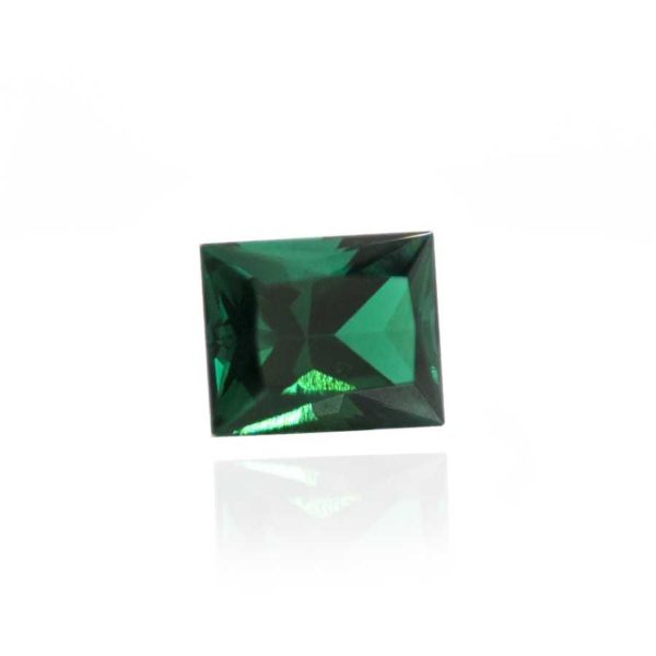 гидротермальный выращенный изумруд hydrothermal emerald замбийский изумруд форма камня багет огранка принцесса