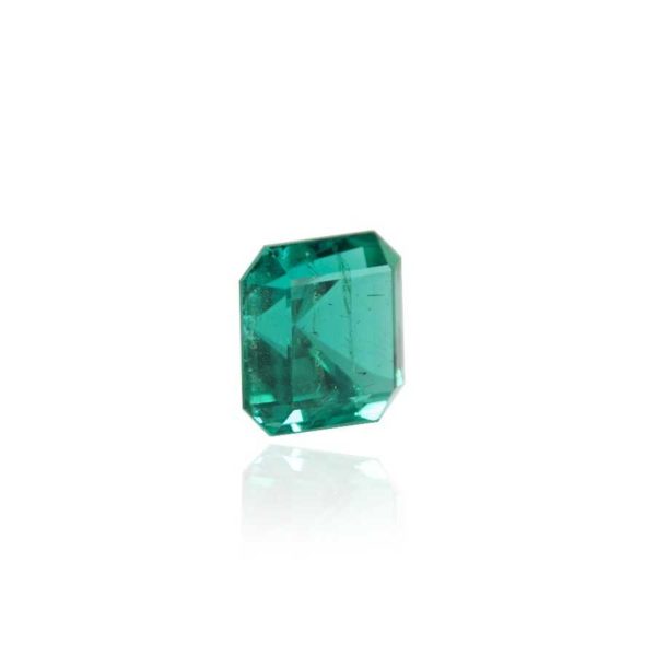 гидротермальный выращенный колумбийский изумруд hydrothermal emerald форма ашер огранка ступенчатая