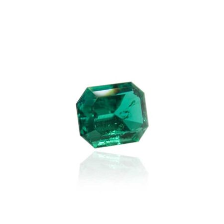 гидротермальный выращенный изумруд hydrothermal emerald замбийский изумруд форма октагон ступенчатая огранка