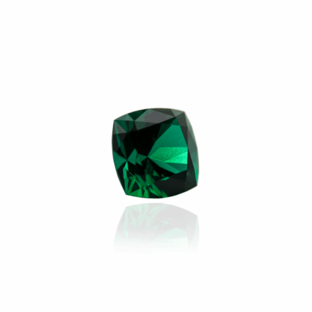 гидротермальный выращенный изумруд hydrothermal emerald замбийский изумруд огранка кушон