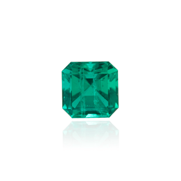 -9.png гидротермальный выращенный колумбийский изумруд hydrothermal emerald форма ашер огранка ступенчатая