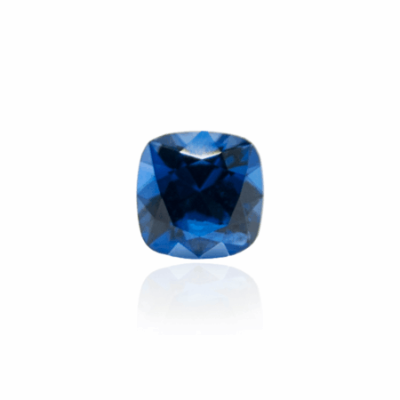 гидротермальный выращенный сапфир sapphire корунд огранка кушон