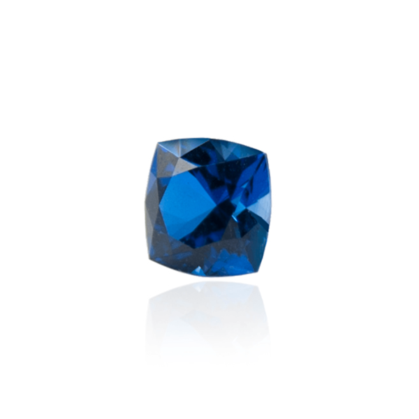 гидротермальный выращенный сапфир sapphire корунд огранка кушон