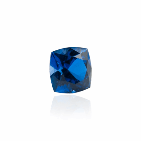 гидротермальный выращенный сапфир sapphire корунд огранка кушон