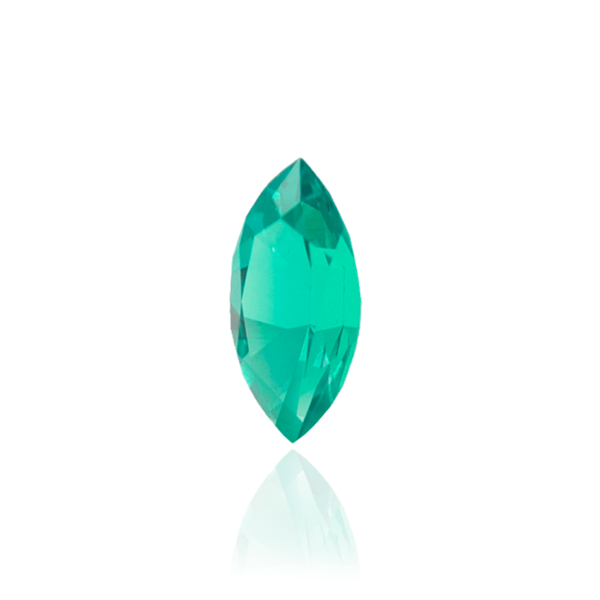 гидротермальный выращенный колумбийский изумруд hydrothermal emerald форма маркиз